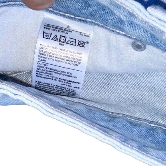 Old Navy OG Short High Rise Jean Shorts 8 - Picture 6 of 6